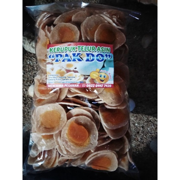 Bonitoop_ Kerupuk Telur Asin Masir Mentah 500Gr