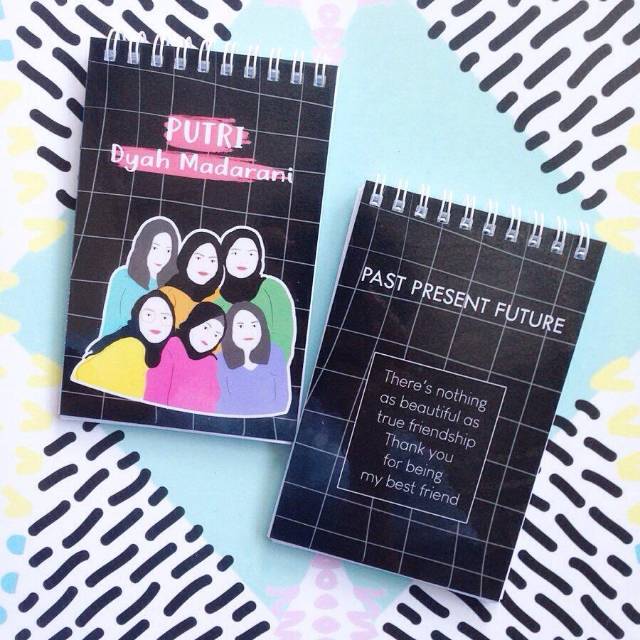 Notebook A6 Custom | notes buku custom A6