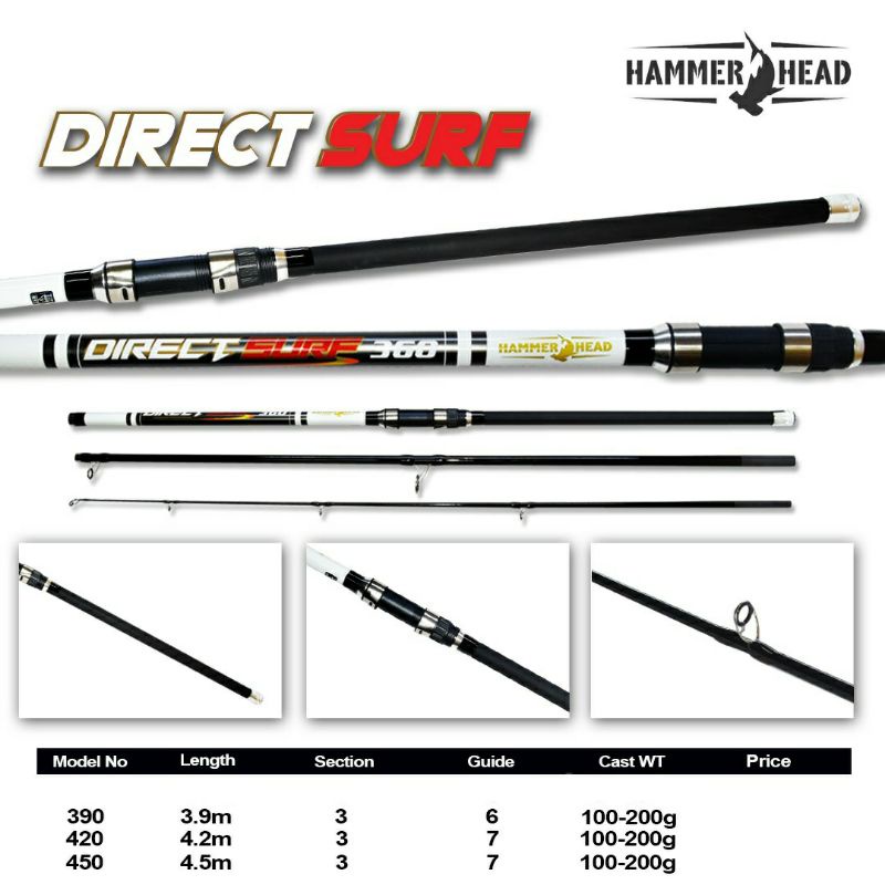 JORAN PANCING HAMMERHEAD DIRECT SURF 390/420/450 ORIGINAL