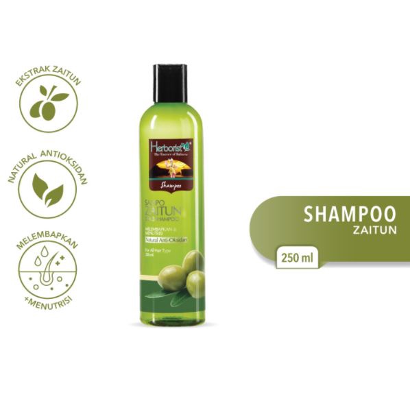 [BPOM] Herborist Shampo Zaitun 250ml 100%Ori Shampoo Olive Sampo Rambut Hair Care