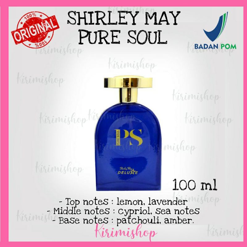 Shirley May Pure Soul EDT 100 ml Original 100%
