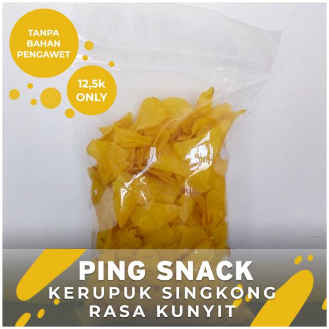 

KERIPIK SINGKONG KUNYIT PING SNACK MURAH