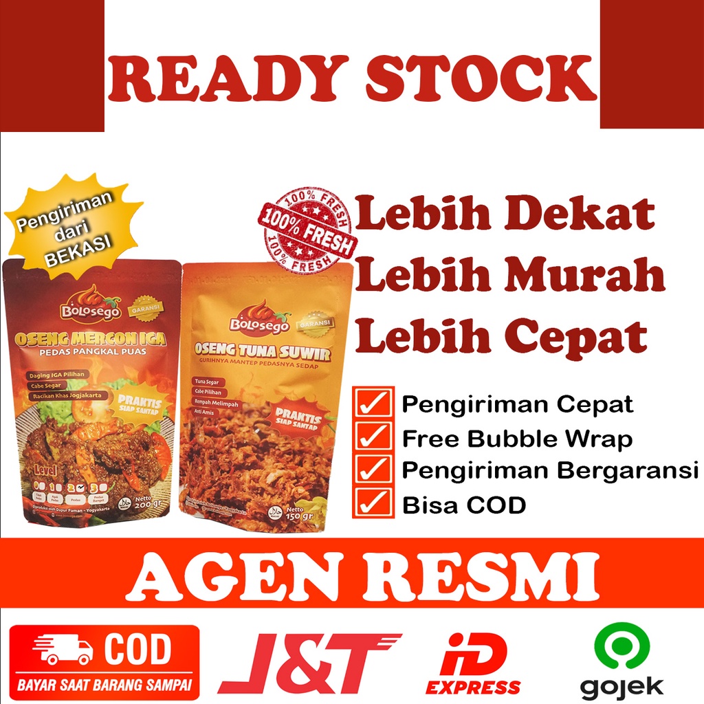 [BEKASI] Bolosego Iga sapi oseng mercon dan Bolo Sego Tuna suwir pedas