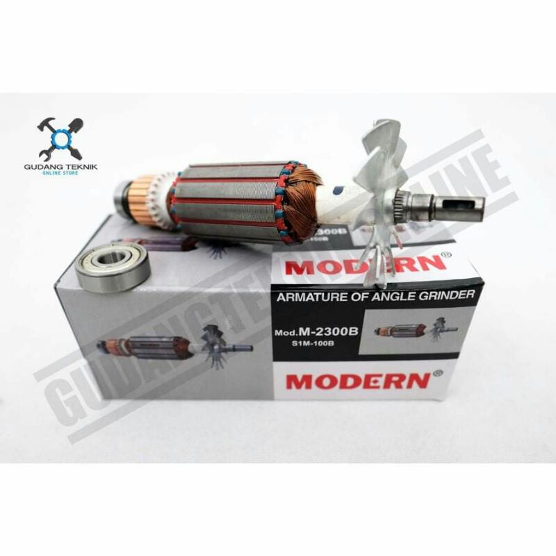 Angker Gerinda Modern M 2300B / Armature Mesin Gerinda Tangan Modern M2300B