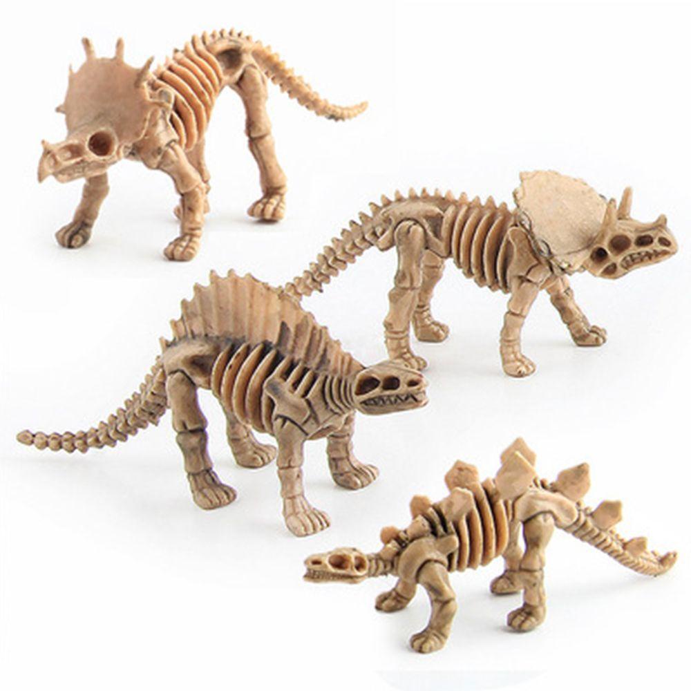 Lanfy Kerangka Dinosaurus Lucu Simulasi Action Dekorasi Rumah Model Set Patung