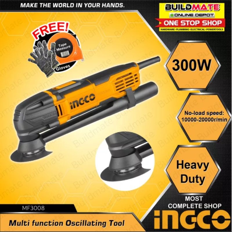 MESIN MULTIFUNGSI CUTTER MULTI OSKILASI OSCILLATING TOOLS SET INGCO