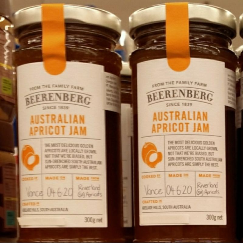 

Beerenberg australia apricot jam 300gr