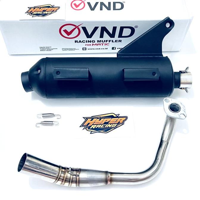 Knalpot Tsukigi VND Thailand - New Scoopy 2021 / Genio / Beat LED 2020 hyper-r44 Buru Order