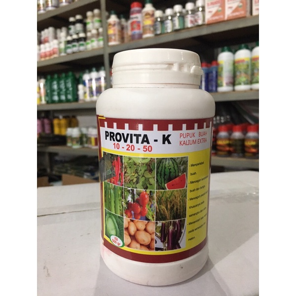 PUPUK BUAH ANTI RONTOK PROVITA K NPK 10-20-50 EXTRA KALIUM 500 GRAM Grow More