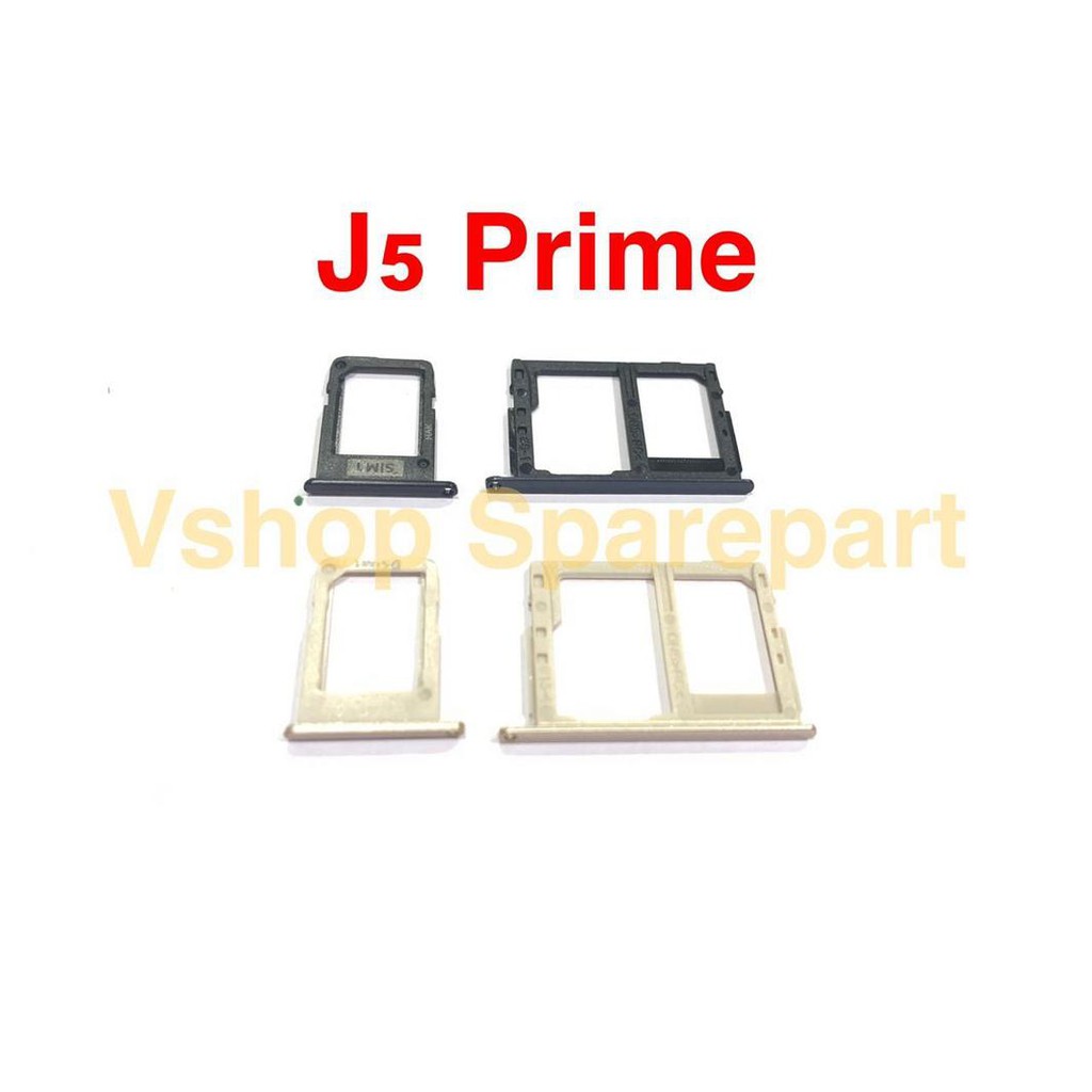 Tempat Dudukan Simcard Simtray Sim Tray Card Lock Samsung J5 Prime