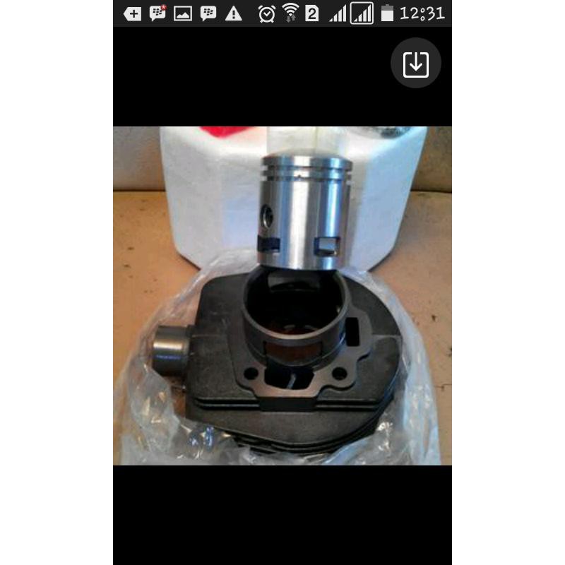 boring / blok 5 port vespa racing