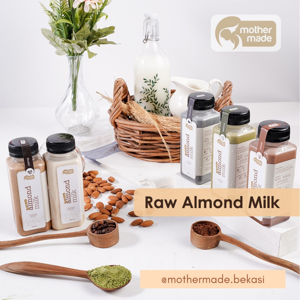 

Raw Almond Milk - Susu Almond Premium - 250ml