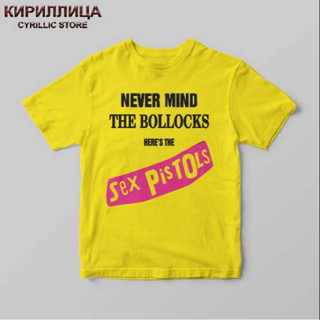 Jual Kaos Band Sex Pistols Never Mind The Bollocks Sex Pistols