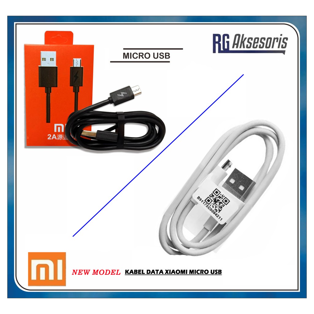 [PROMO] KABEL Data XIAOMI ORIGINAL 100% MICRO USB New