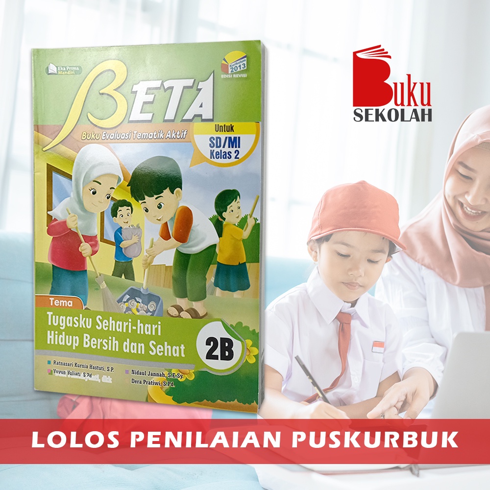 Jual BUKU BETA KELAS 2 TEMA 2B TUGASKU SEHARI-HARI HIDUP BERSIH DAN ...