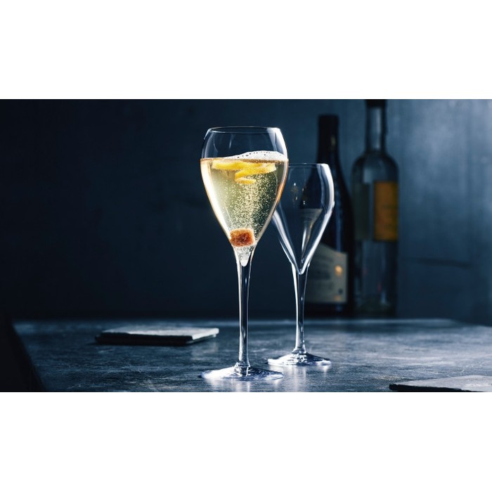 Gelas Sparkling Wine Bormioli Riserva 390ml / Wine Glass