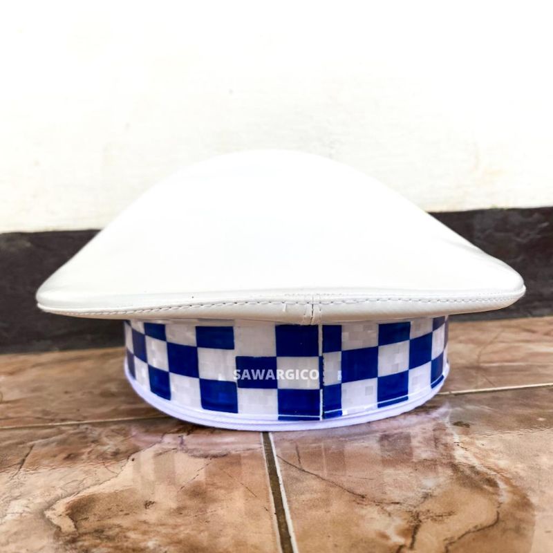 TOPI PET LANTAS POLRI POLKI MODEL TERBARU