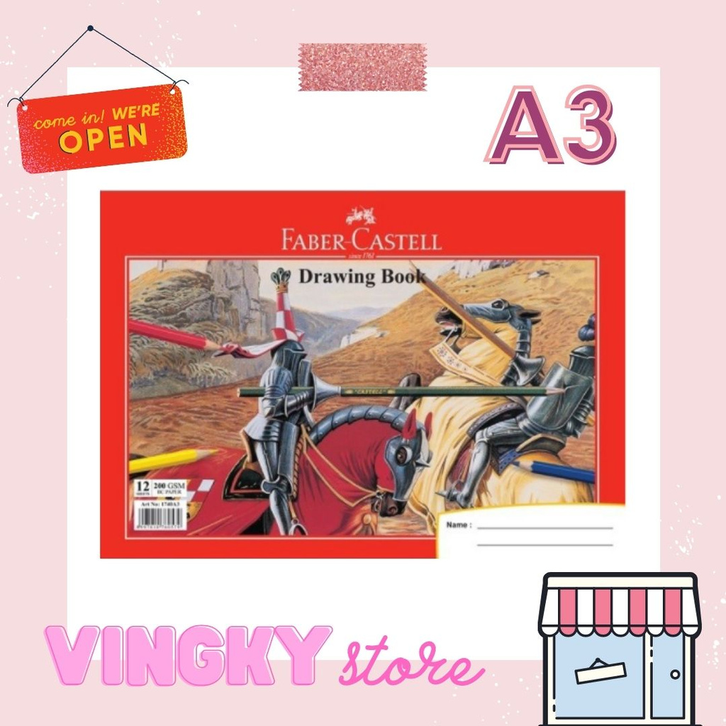 

Drawing Book Faber Castell A3