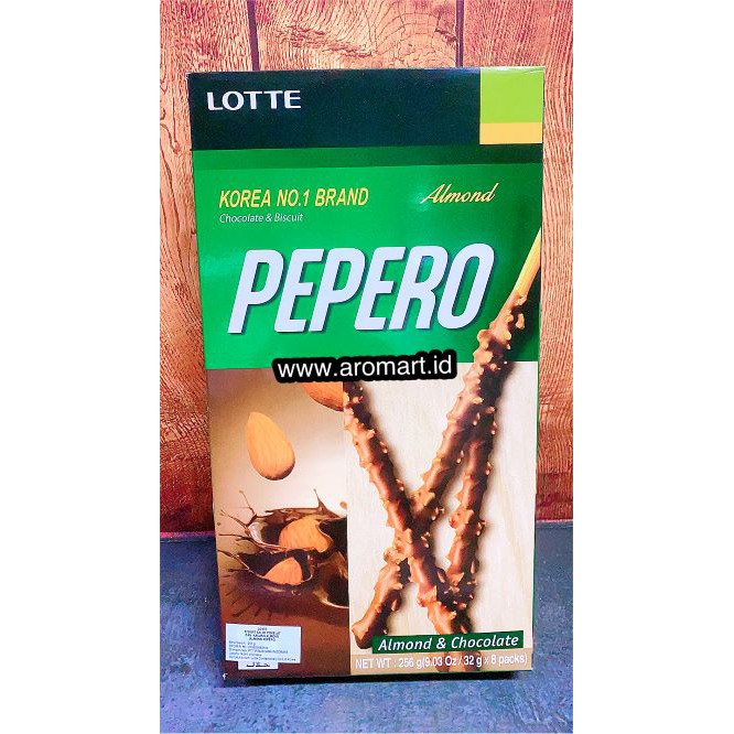 

Pepero Almond Chocolate & Biskuit - 256g