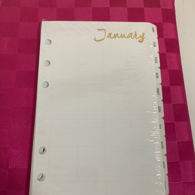 

refill planner ‘COLOR CRUSH’ uk. personal
