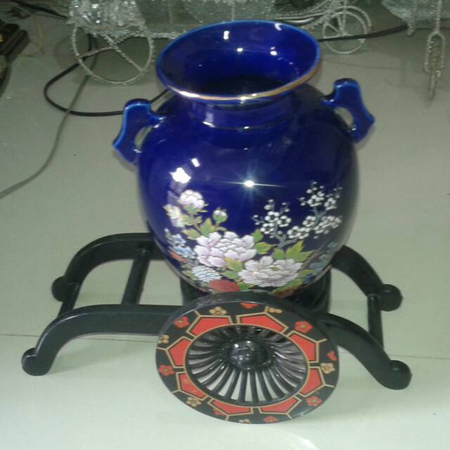 Guci vas bunga keramik jadoel