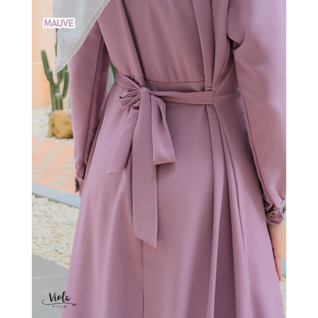 GAMIS RASYA DRESS ORY VIOLA HIJAB DRESS WANITA TERBARU KEKINIAN