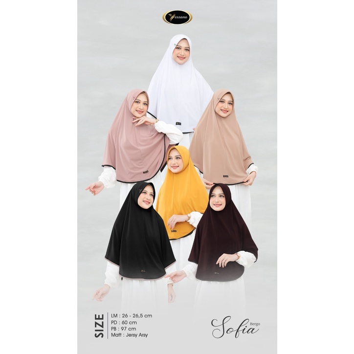 Hijab Bergo Sofia By Yessana