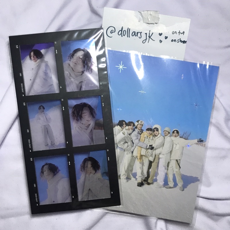 WTS Random 6cut Film WINTER PACKAGE JUNGKOOK