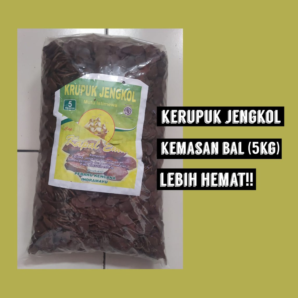 

KERUPUK JENGKOL HITAM MERK KAPAL EMAS KEMASAN BAL