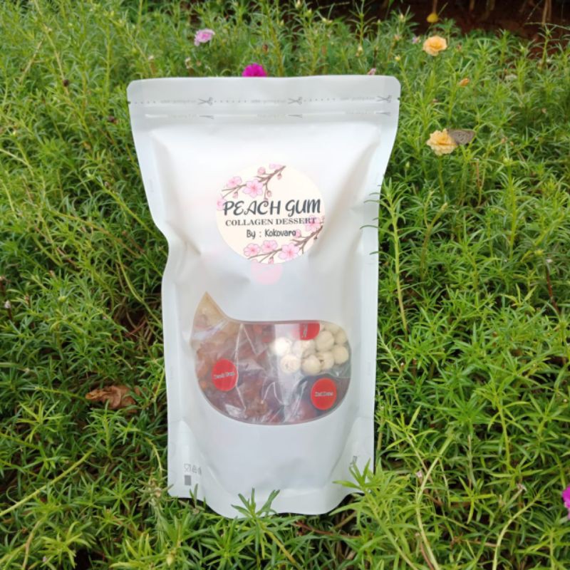 Peach Gum Collagen Dessert Premium 500gr 10-12porsi