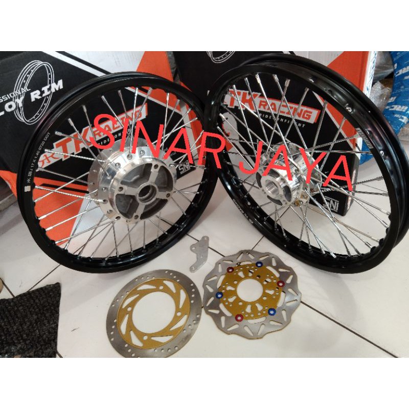Paket Velg TK Ninja R Ninja RR Velg TK racing bright ring 17 rx king vixion mx jup satria fu dll