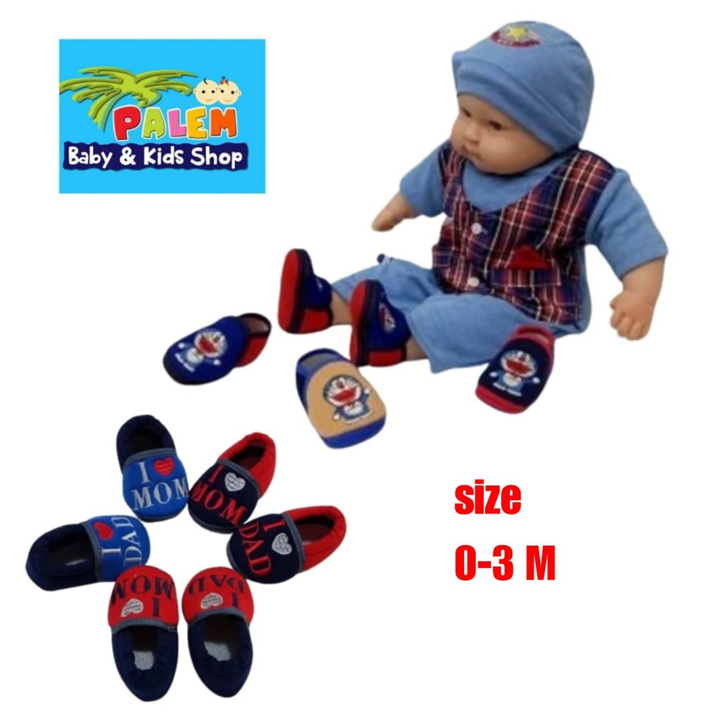 Eeru Baby Sepatu Untuk Bayi Newborn Dengan Motif Menarik AP722