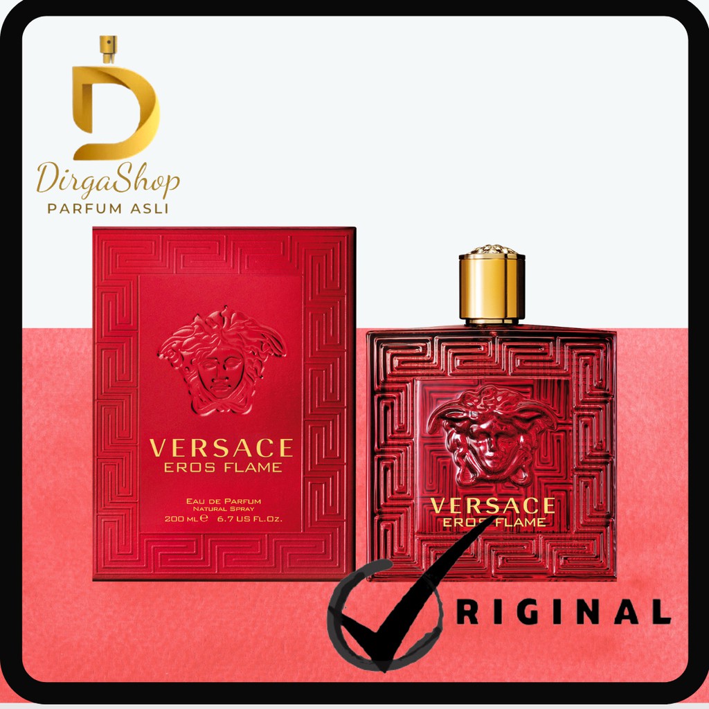 Versace Eros Flame For Man 200ML EDP Original 100%