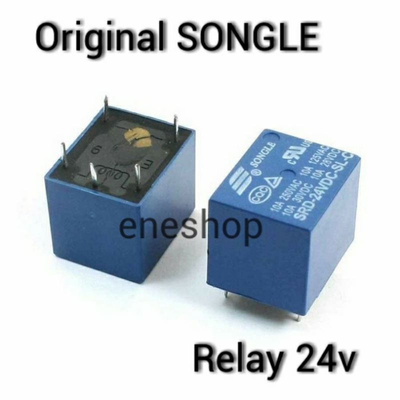 Relay 24v 5kaki 5pin