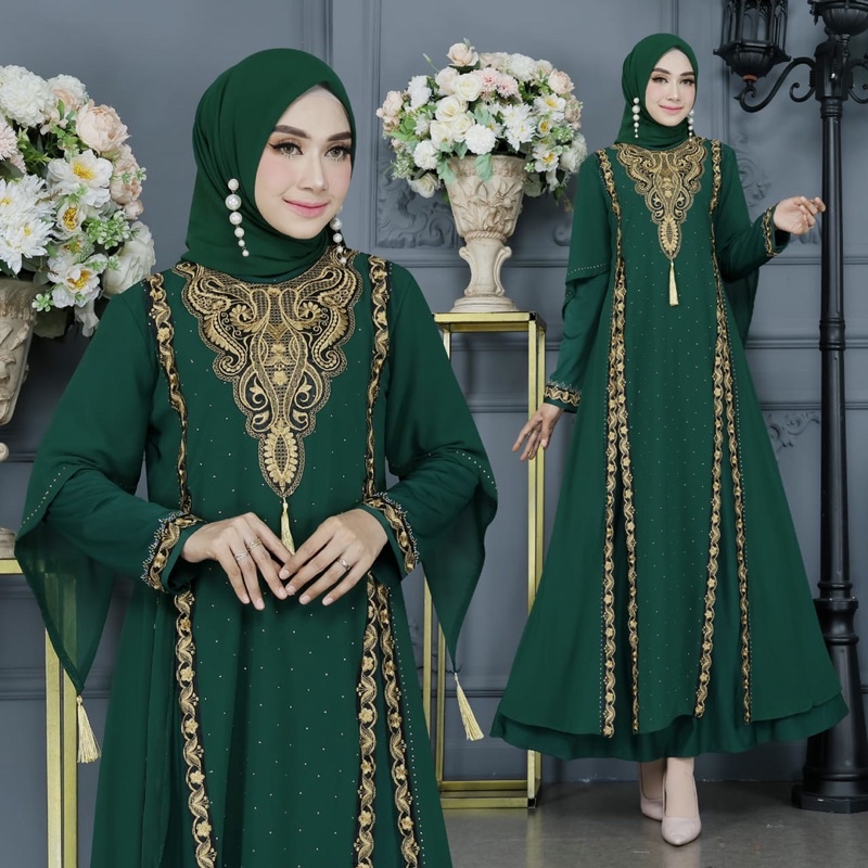 ABAYA PREMIUM SHEREEN SERIES 3 ABAYA ARAB ABAYA MEWAH ABAYA GAMIS ARAB