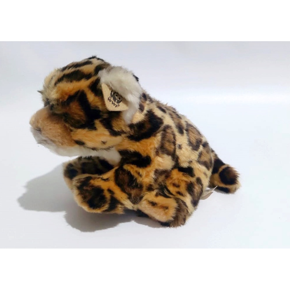 Boneka Cheetah Original WWF Animal Plush Doll Realistic Detail