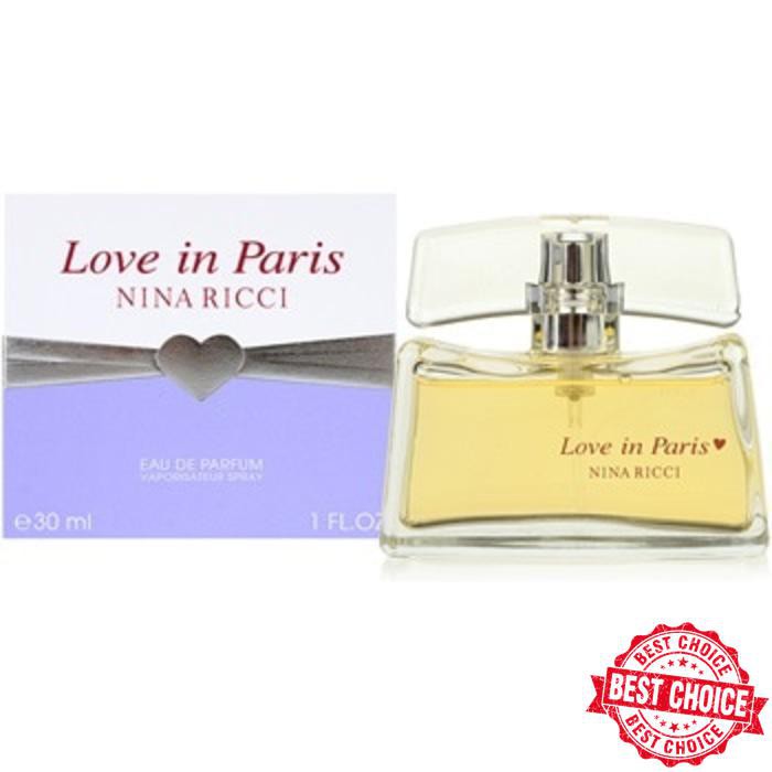 telah hadir Parfum Original Wanita Nina Ricci Love In Paris EDP 50 ml Ori Reject