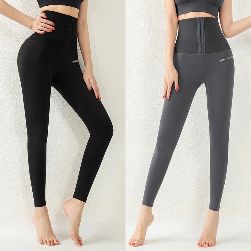 UNINICE Pinggang tinggi kurus Membentuk celana yoga Celana Legging Panjang Olahraga Gym Fitness Running