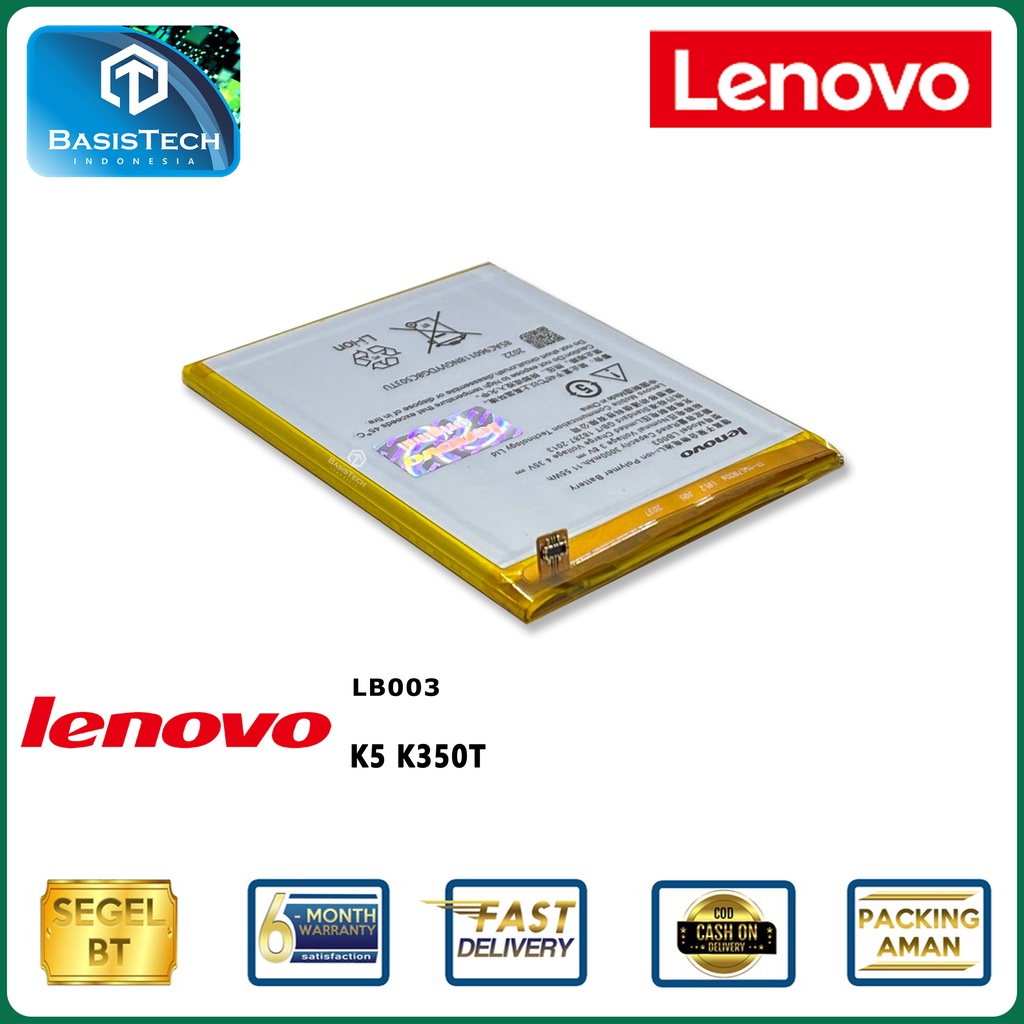 BATERAI LENOVO K5 K350T LB003 - ORI99 BEST QUALITY