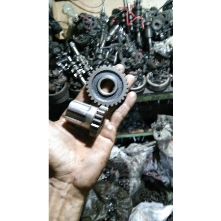 gigi pengantar starter Honda gl 100