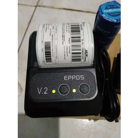 Printer Bluetooth  Untuk Cetak Resi Shopee dan Cetak Struk Kasir EPPOS EPX583-V2 RPP02 Grab/Gosend Bisa