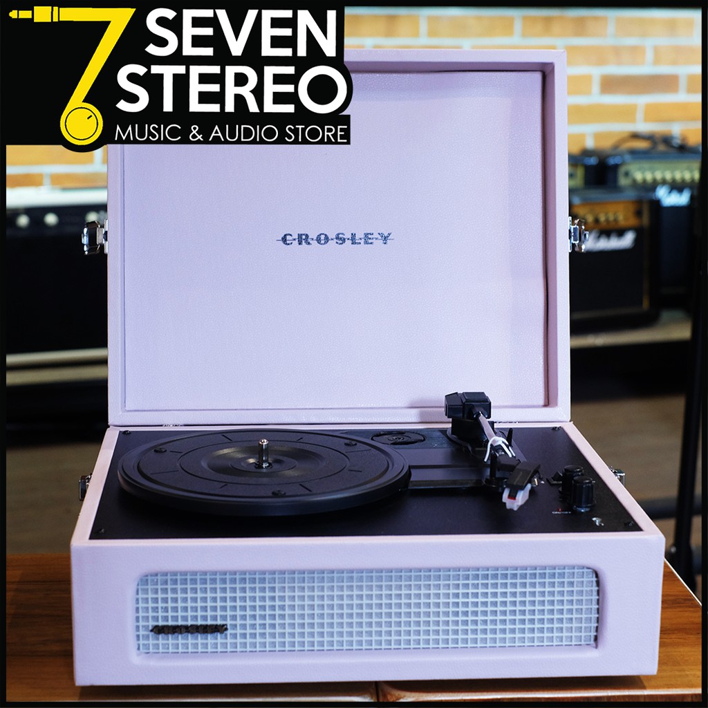 Crosley Voyager Portable Turntable Player pemutar piringan hitam