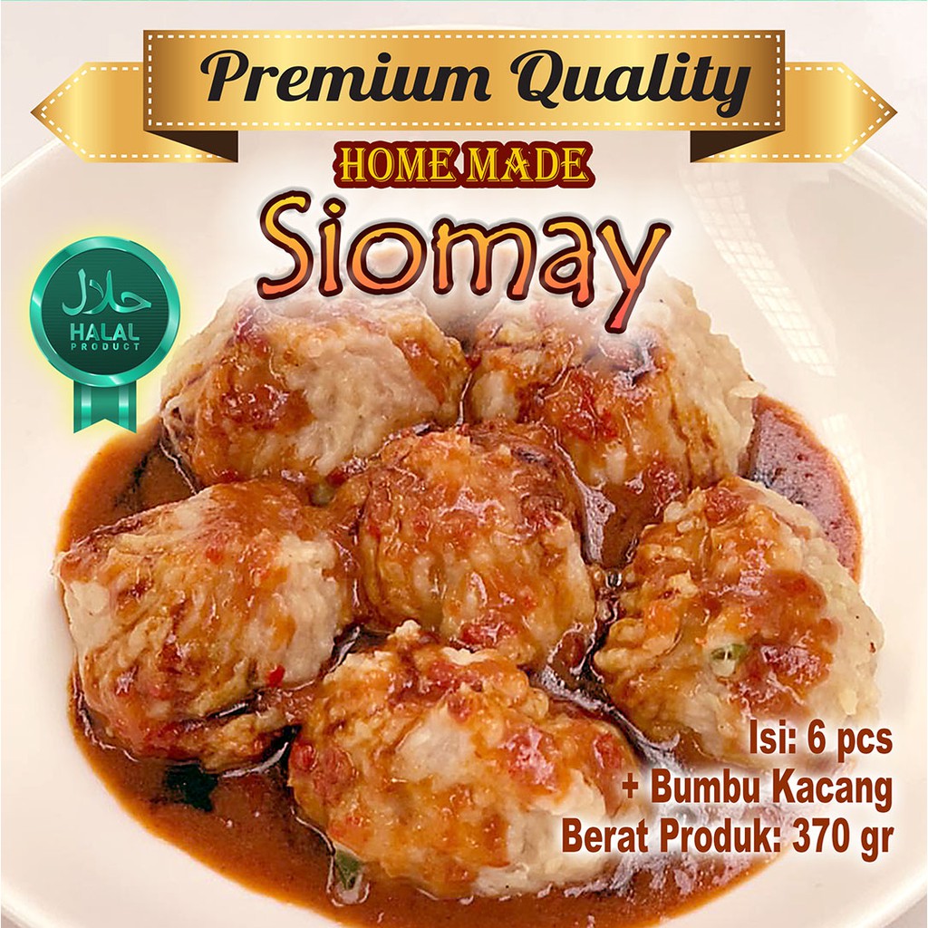 

SIOMAY IKAN / SIOMAY IKAN PREMIUM / SIOMAY IKAN TENGGIRI ASLI - 6 pcs (FROZEN)