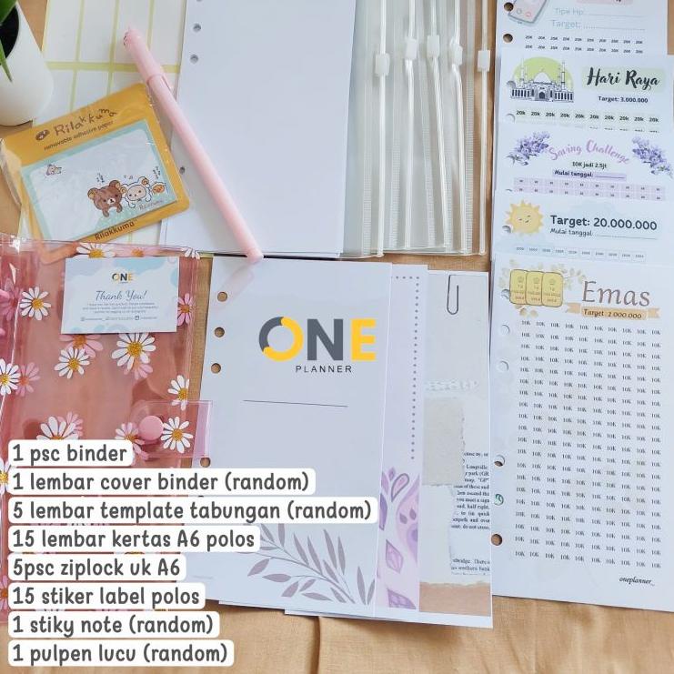 

Harga Spesial.. PAKET BUDGETING BINDER A6