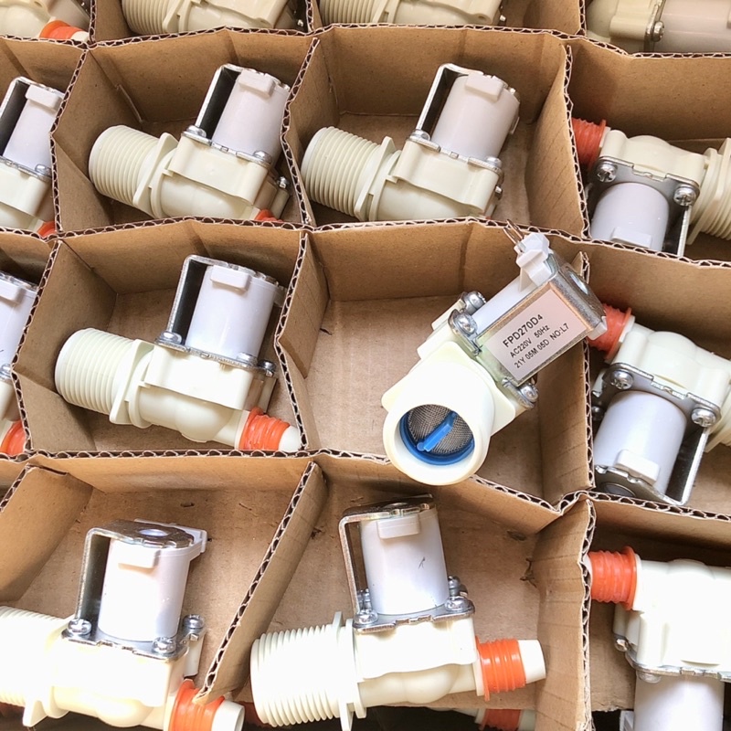 Selenoid Water Inlet Valve Mesin Cuci Samsung Singel 1 Lubang AC220V 50Hz Top Loading