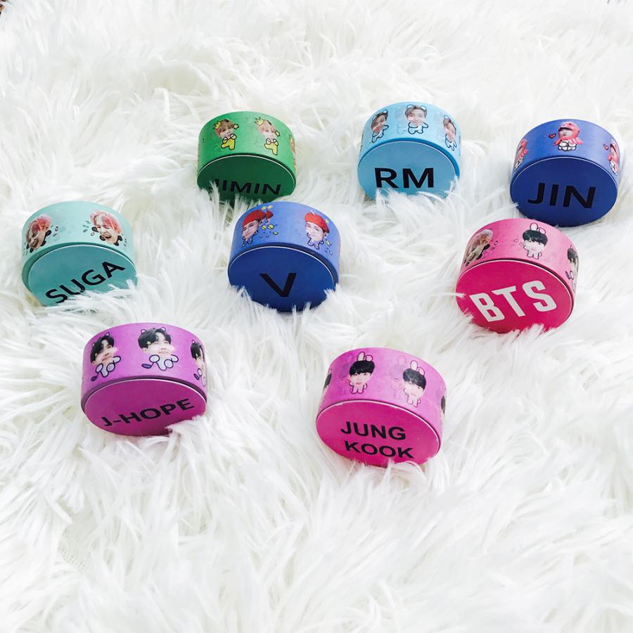 Stiker Washi Tape Motif Kartun Kpop BTS Untuk Stationery