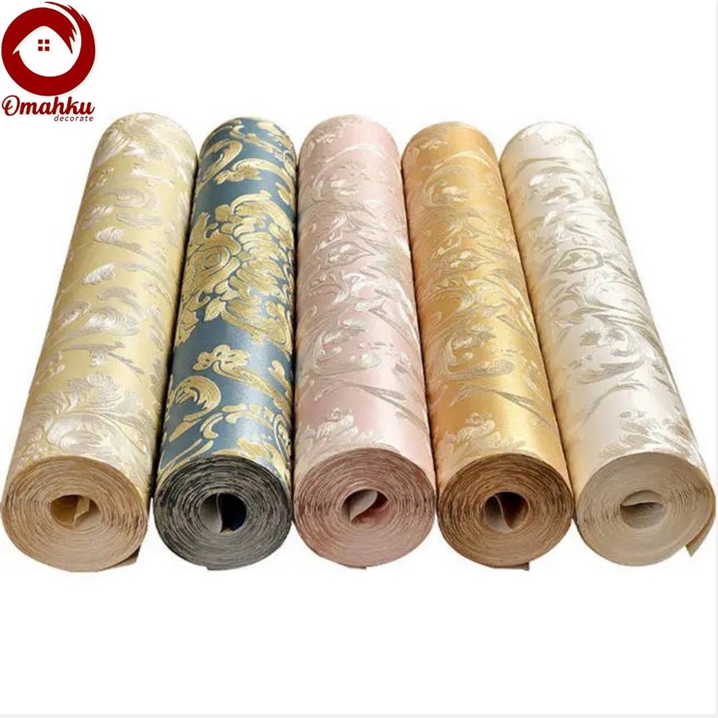 Jual Wallpaper Vinyl Dinding Premium Wallpaper Timbul High Quality