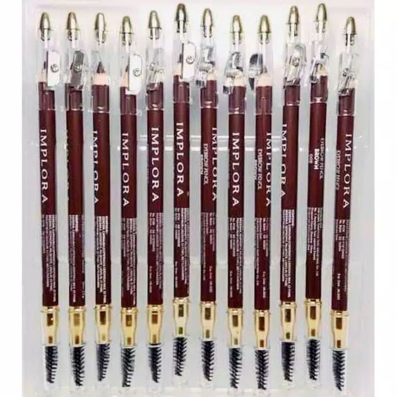 ORIGINAL BPOM IMPLORA  PENSIL ALIS || IMPLORA SOFT BROW PENCIL ORIGINAL BPOM