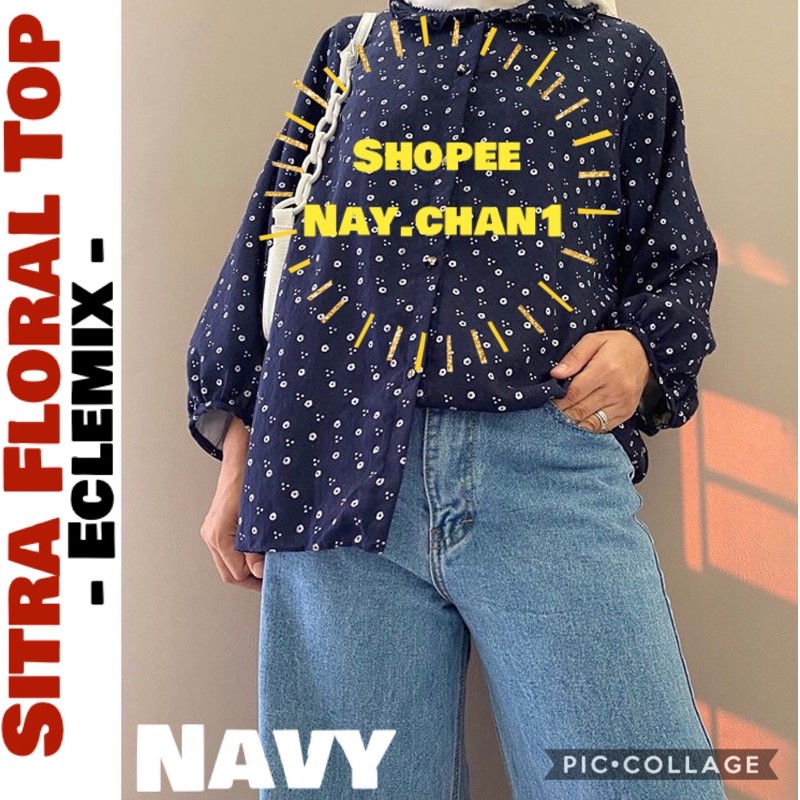 Akira Top Sitra Floral Top Eclemix