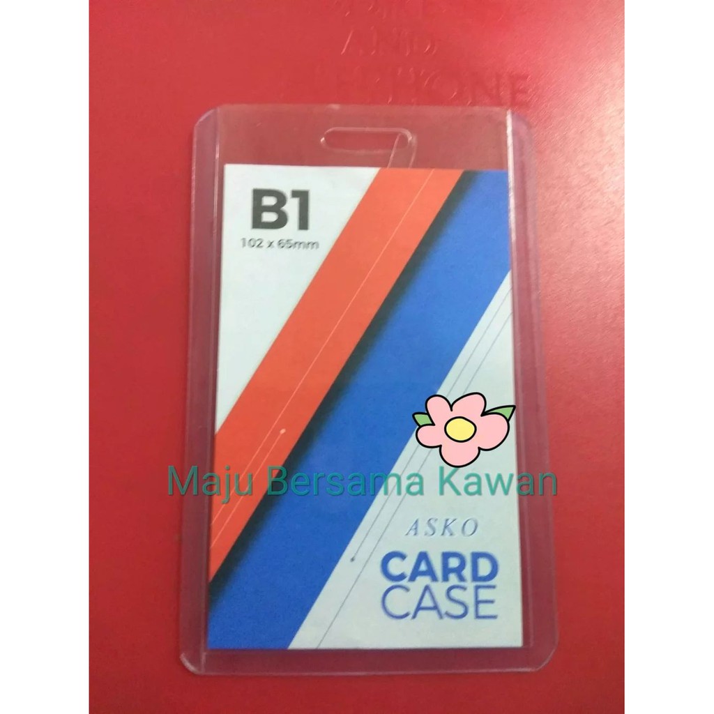

Termurah Card Case B1 Haoxiang Tebal Plastik Name Tag Plastik ID Card Terlaris